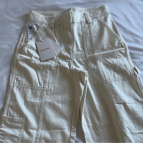 Never worn Aritzia wide leg carpenter pants! - Picture 2 of 3